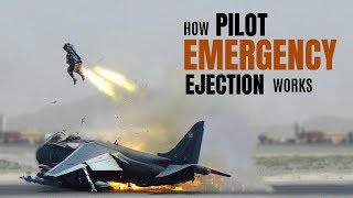 How does the pilot eject from the fighter plane [upl. by Annoved]