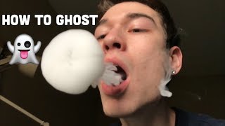 Vape Trick Tutorial  How to Ghost Inhale [upl. by Llacam645]