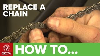 How To Replace A Bicycle Chain [upl. by Roswell]