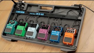 MusicRadar Basics how to set up a pedal board for your guitar effects [upl. by Nylek188]