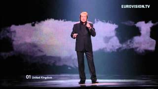 Engelbert Humperdinck  Love Will Set You Free  United Kingdom Live Grand Final  2012 Eurovision [upl. by Amzaj]