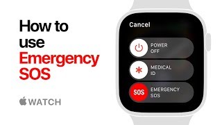 Apple Watch Series 4 — How to Use Emergency SOS — Apple [upl. by Elman]