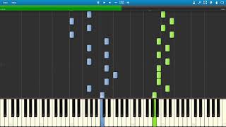 Piano Tiles 2  The Ruins of Athens No4 Synthesia MIDI [upl. by Brost]