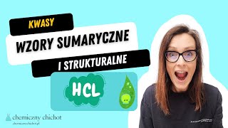 Kwasy  wzory sumaryczne i strukturalne [upl. by Krenek]