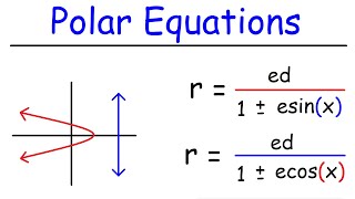 Polar Equations of Conic Sections In Polar Coordinates [upl. by Cirtap589]