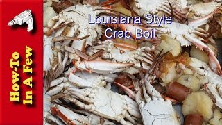 How To Boil Crabs Louisiana Style [upl. by Fiertz]