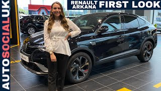 First look at the 2021 Renault Arkana  Walk around review Interior amp exterior RS Line UK [upl. by Anallise621]