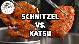 Japanese Katsu vs German Schnitzel Whats The Difference [upl. by Terena360]