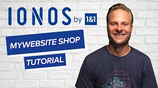 IONOS MyWebsite Shop Tutorial Dein eigener Onlineshop [upl. by Elish]