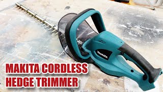 Makita DUH523 18v Cordless Hedge Trimmer Review [upl. by Prichard399]