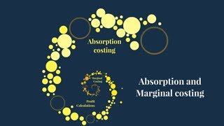 CIMA P1  Absorption and Marginal Costing  Tuition Video [upl. by Sile]