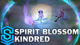 Spirit Blossom Kindred Skin Spotlight  League of Legends [upl. by Joni738]