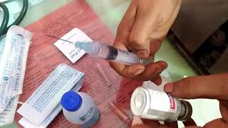 IM Intramuscular Ceftriaxone injection Push Ep 94 [upl. by Emirac]