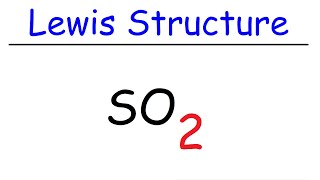 SO2 Lewis Structure  Sulfur Dioxide [upl. by Civ220]