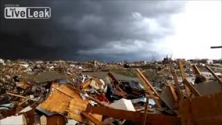 Home Surveillance Video of the Washington IL Tornado [upl. by Seessel]