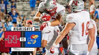 Nicholls State vs Kansas Football Highlights 2018  Stadium [upl. by Laroc]