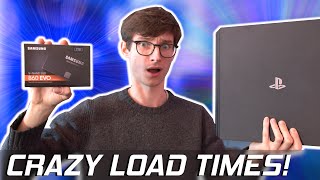 2X FASTER How To Upgrade A PS4 Pro Hard Drive To SSD  AD [upl. by Aratahc]