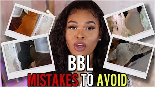 BBL Mistakes to Avoid amp How to Maintain BBL Results After Surgery  Amber Sharniece [upl. by Eidoow]