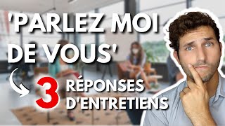 💼 Parlez Moi de Vous en Entretien  Comment Répondre  Étudiants amp Ingénieurs [upl. by Dylan]