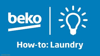 How to clean the drum of your Beko Washing Machine [upl. by Sarge94]