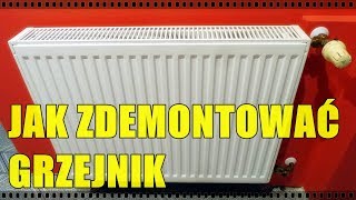 Demontaż grzejnika bez spuszczania wody [upl. by Washburn]