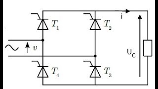 9 Le redressement commandé monophasé double alternance [upl. by Maximilien]