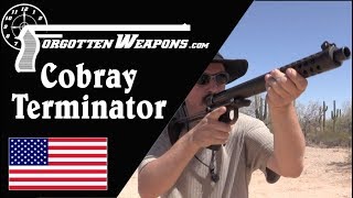 Cobray Terminator at the Range The Worst Shotgun Ever [upl. by Yengac419]