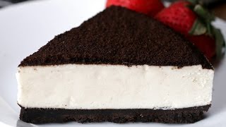 NoBake Cookies amp Cream Cheesecake [upl. by Alakam189]