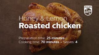 Airfryer Roasted Chicken Recipe in the Philips Airfryer XXL HD9630 [upl. by Torto]