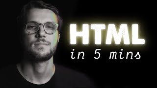 HTML in 5 minutes [upl. by Acnaiv69]