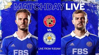 MATCHDAY LIVE Walsall vs Leicester City [upl. by Derfnam]