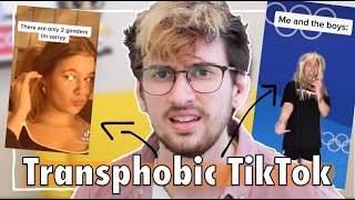 Trans Guy Reacts to Transphobic Tik Toks [upl. by Ambrosius826]