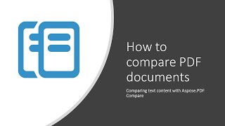 How to compare two PDF documents [upl. by Ajay]