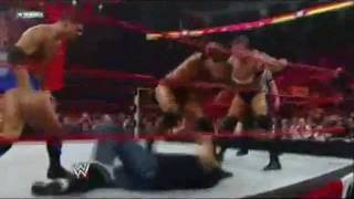 Batista returns 2009 and save Triple H [upl. by Pacien]