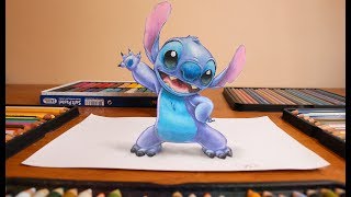 3D DRAWING STITCH [upl. by Thielen422]