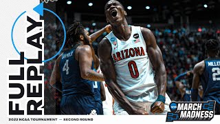 Arizona vs TCU 2022 NCAA mens second round  FULL REPLAY [upl. by Ybroc]