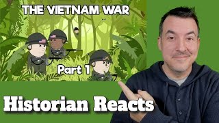 The Vietnam War Part 1  Things I Care About Reaction [upl. by Hoyt]