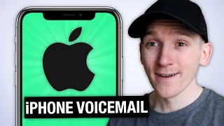 How to Set a Custom Voicemail Message on iPhone [upl. by Aicilana]