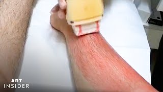 RollOn Wax Painlessly Removes Body Hair [upl. by Yrennalf]