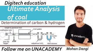 Ultimate analysis of Coal  Elemental analysis of Coal  Mohan Dangi [upl. by Damalus508]