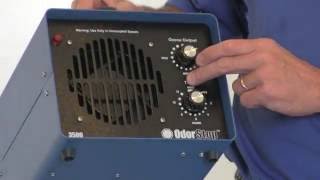 OdorStop OS3500 Ozone Generator Demonstration Video [upl. by Bethezel]