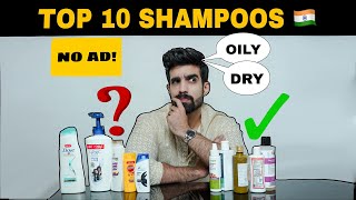 TOP 10 SHAMPOOS🇮🇳 BEST CHEMICAL FREE SHAMPOOS FOR ALL SCALP TYPES NO PAID PROMOTION TheFormalEdit [upl. by Collins]