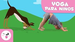 Yoga para niños con animales  Smile and Learn [upl. by Wickham487]