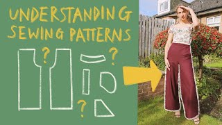 How to understand sewing patterns for beginners [upl. by Alexander]