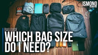 Which Bag Size Do I need BAG GUIDE [upl. by Enaz59]