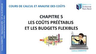 Cours calcul de coûts  GEA  Les coûts préétablis [upl. by Imugem122]