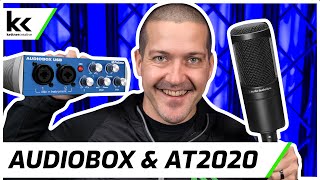 PreSonus AudioBox USB 96 amp AT2020  Setup amp Demo [upl. by Prosser]