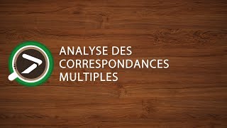 16 Analyse des Correspondances Multiples dans Excel avec XLSTAT [upl. by Ferneau]