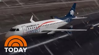 Shocking Video Emerges From Mexico Plane Crash  TODAY [upl. by Sigler853]