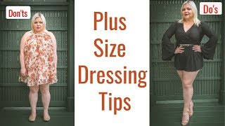 Style guide for plus size  Dressing tips Dos and Donts UPDATED 2019 [upl. by Marceau]